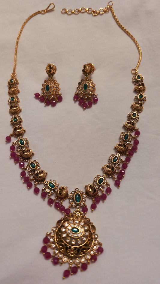 1g gold jewellery set